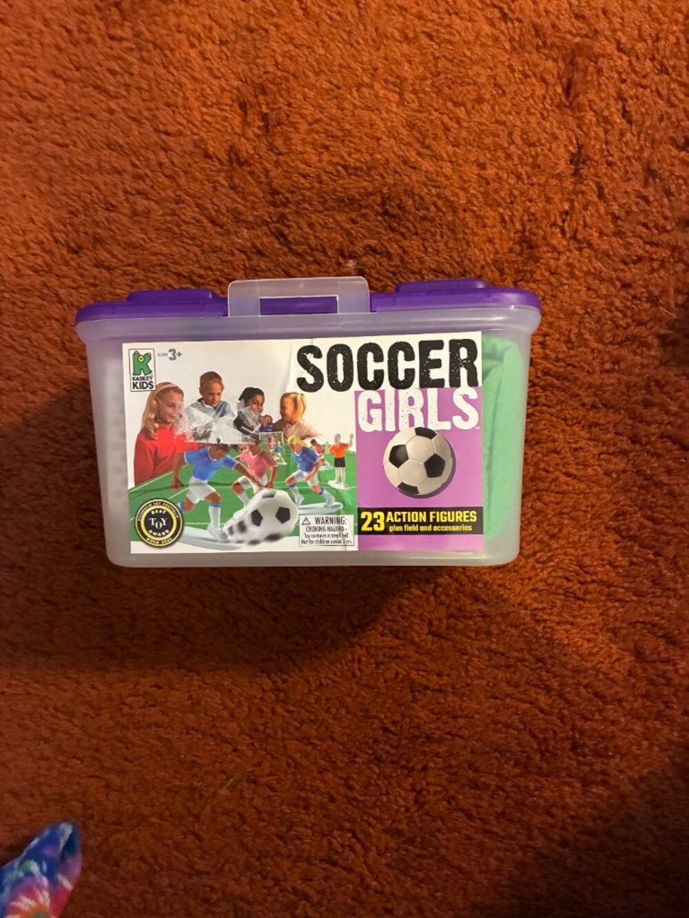 Soccer Girls Action Figure  Kaskey kids